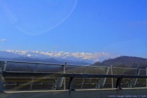 Schnee auf den Alpen – Italy