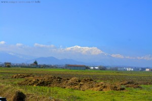 Schnee auf den Alpen – Italy