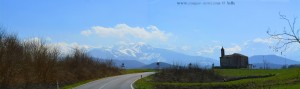 Schnee auf den Alpen – Italy