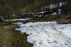 ...noch Schnee in Peveragno – Italy