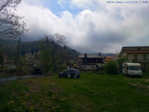 Parking at Lago di Osiglia – Italy