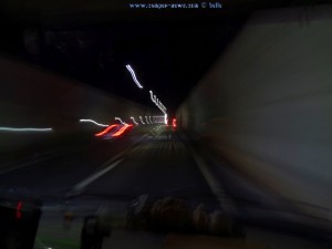 Langzeitbelichtung im Tunnel - On the Road – Italy