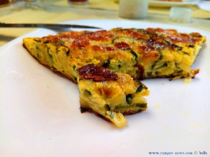 Hmmmm - lecker Frittata für Lunch - Genova – Italy