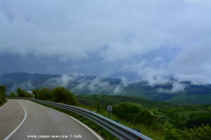 Die Wolken hängen tief – Italy