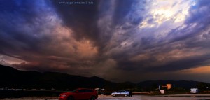 ...das sieht nach Gewitter aus - Platariá – Greece