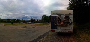 Parking near Lago di Bracciano – Italy