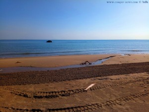 Da mündet der kleine Fluss ins Meer - Petacciato Marina - Termoli – Italy