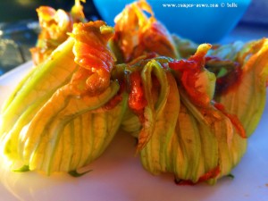 Zucchiniblüten für Dinner (16.05.2018) - Mola di Bari – Italy