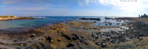 My View today - Mola di Bari – Italy → Panorama-Bild aus 5 Einzelbildern und Image Composite Editor
