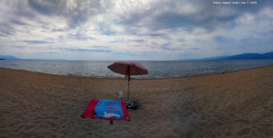 Mein Strandplatz am Portofino Beach – Greece