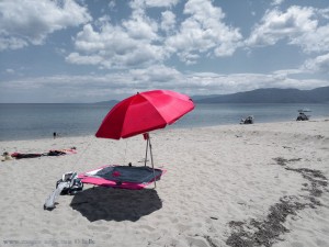 Mein Strandplatz am Nachmittag - Portofino Beach – Greece (Selected Colors)