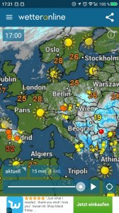 Das Regen-Tief kreist über Ost-Europa!