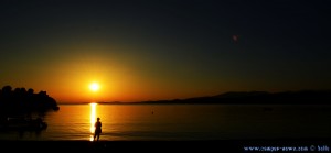 Sunset at Toroni Beach – Greece