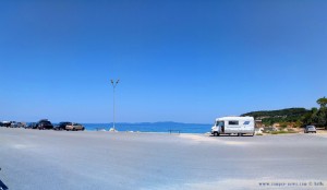 Kaffee-Pause in Limani Ierissou – Greece