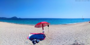 Mein Strandplatz am Tristínika Beach – Greece