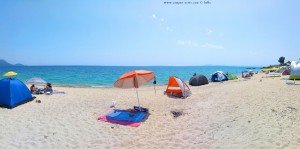 Mein Strandplatz am Tristínika Beach – Greece