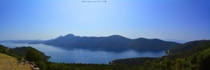 Panorama-View kurz vor Trikeri – Greece