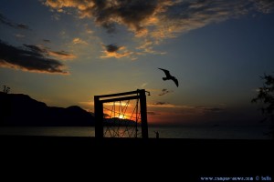 Sunset in Akti – Greece