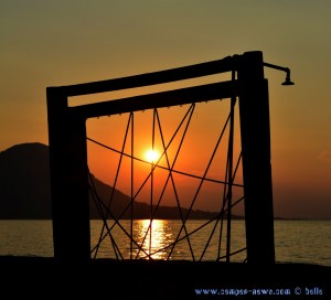 Sunset in Akti – Greece