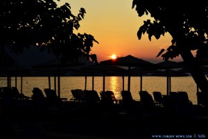 Sunset in Akti – Greece