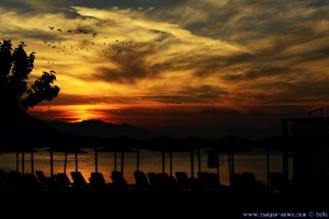 Sunset in Akti – Greece
