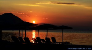 Sunset in Akti – Greece