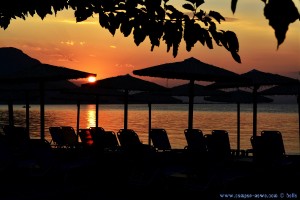 Sunset in Akti – Greece