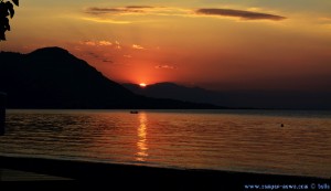 Sunset in Akti – Greece