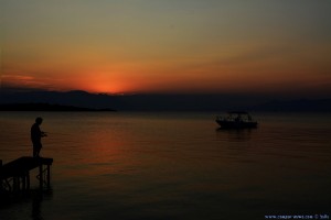 Sunset at Kavos Beach – Greece