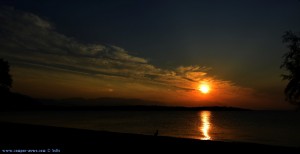 Sunset at Kavos Beach – Greece