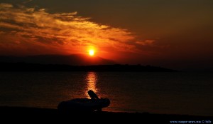 Sunset at Kavos Beach – Greece