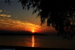 Sunset at Kavos Beach – Greece