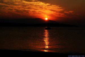 Sunset at Kavos Beach – Greece