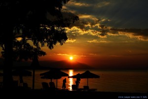 Sunset at Kavos Beach – Greece