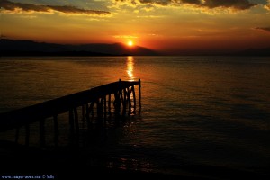 Sunset at Kavos Beach – Greece