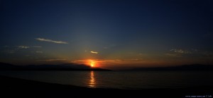 Sunset at Kavos Beach – Greece