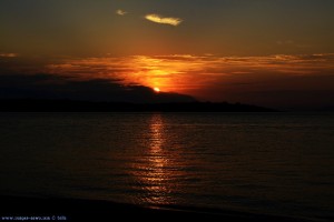 Sunset at Kavos Beach – Greece