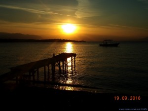 Sunset at Kavos Beach – Greece