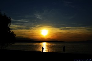 Sunset at Kavos Beach – Greece