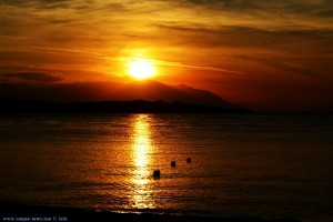 Sunset at Kavos Beach – Greece