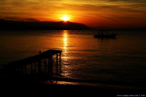 Sunset at Kavos Beach – Greece