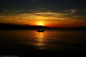 Sunset at Kavos Beach – Greece