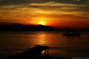 Sunset at Kavos Beach – Greece