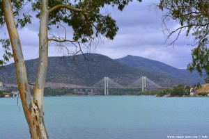 Brücke zur Insel Évia bei Chalkida – Greece