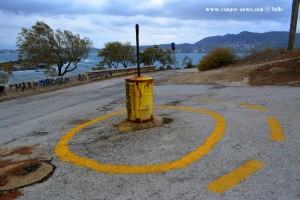 Kreisverkehr am Prásiai in Porto Rafti – Greece