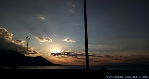 Sunset in Akti - Greece