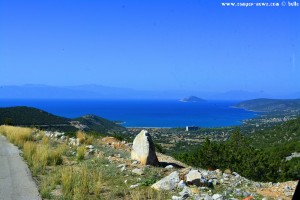 Fahrt zum Salanti Beach - Greece