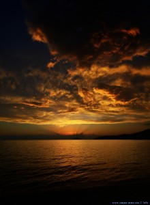 Sunset at Salanti Beach – Greece