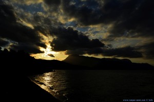 Sunset at Metamorfosi Beach – Greece