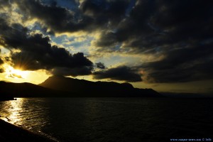 Sunset at Metamorfosi Beach – Greece